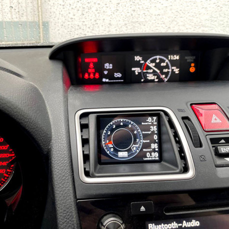 CANCHECKED display CANchecked air vent display Subaru WRX VA LHD MFD28 Gen2 | race-shop.si
