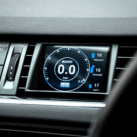 CANCHECKED display CANchecked air vent display Skoda Octavia III (5E) RHD MFD32 Gen2 | race-shop.si