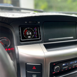 CANchecked air vent display Nissan Patrol GYG1 LHD MFD28 Gen2