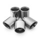 Z enim izpustom RM Motors Polirana konica dušilca ​​izpušnih plinov iz nerjavečega jekla KPZP/DK 101mm, vhodni premer 63,5mm | race-shop.si