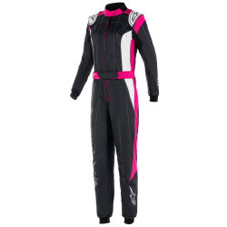 FIA tekmovalni kombinezon ALPINESTARS Stella GP Pro Comp V2, črna/vijolična/bela