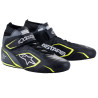 FIA race shoes OMP Sport, black/fluo yellow