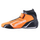Čevlji FIA dirkalni čevlji Alpinestars Tech-1 T V3, fluo oranžna/črna/bela | race-shop.si