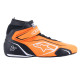 Čevlji FIA dirkalni čevlji Alpinestars Tech-1 T V3, fluo oranžna/črna/bela | race-shop.si
