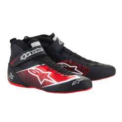 FIA dirkaški čevlji Alpinestars Tech-1 Z V3, črno/rdeča