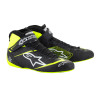 FIA race shoes Alpinestars Tech-1 T V3, Black/Gray/Yellow