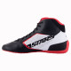 Čevlji Dirkaški čevlji Alpinestars Tech-1 K Start V2, črna/bela/rdeča | race-shop.si