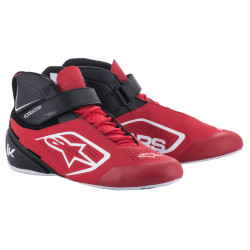 Dirkaški čevlji Alpinestars Tech-1 K V2, rdeča/črna/bela