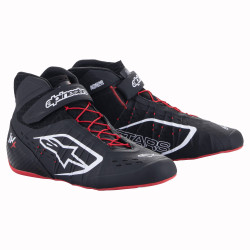 Čevlji za karting Alpinestars Tech-1 KX V2, črna/bela/rdeča