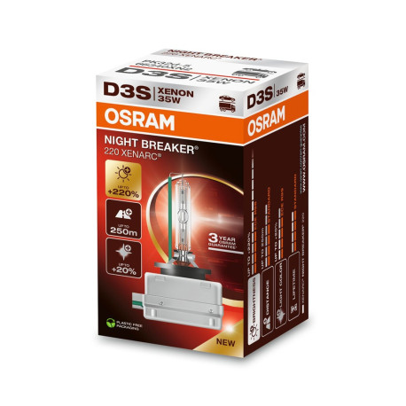 Bulbs and xenon lights Osram ksenonske žarnice XENARC NIGHT BREAKER LASER (XN2) D3S (1 kos) | race-shop.si