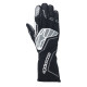 FIA dirkalne rokavice Alpinestars Tech-1 ZX V4 (zunanji šivi), črna/antracit