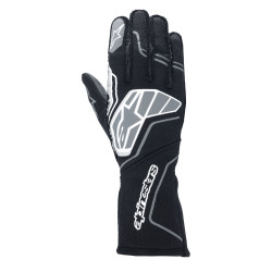 FIA dirkalne rokavice Alpinestars Tech-1 ZX V4 (zunanji šivi), črna/antracit