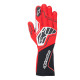 Rokavice FIA dirkalne rokavice Alpinestars Tech-1 ZX V4 (zunanji šivi), črna/rdeča | race-shop.si