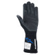 Rokavice FIA dirkalne rokavice Alpinestars Tech-1 ZX V4 (zunanji šivi), črna/modra | race-shop.si