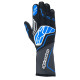 Rokavice FIA dirkalne rokavice Alpinestars Tech-1 ZX V4 (zunanji šivi), črna/modra | race-shop.si