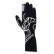 Rokavice FIA dirkalne rokavice Alpinestars Tech-1 Race V4 (zunanji šivi), črna/siva | race-shop.si