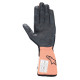 Rokavice FIA dirkalne rokavice Alpinestars Tech-1 Race V4 (zunanji šivi), črna/fluo oranžna | race-shop.si