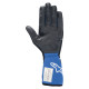 Rokavice FIA dirkalne rokavice Alpinestars Tech-1 Race V4 (zunanji šivi), črna/modra | race-shop.si