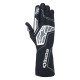 FIA rokavice za karting Alpinestars Tech-1 KX V4 (zunanji šivi), črna/antracit