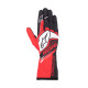 Rokavice Otroške rokavice za karting Alpinestars Tech-1 K Race S V2 Corporate (notranji šivi), rdeča/črna | race-shop.si
