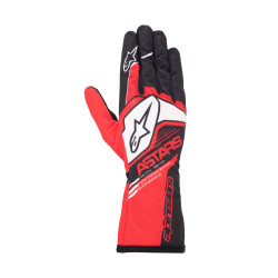 Mladinske Dirkalne rokavice Alpinestars Tech-1 K Race S V2 Corporate, rdeča/črna