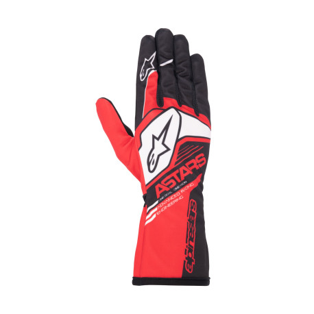 Rokavice Otroške rokavice za karting Alpinestars Tech-1 K Race S V2 Corporate (notranji šivi), rdeča/črna | race-shop.si