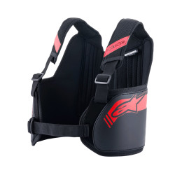ALPINESTARS ščitnik reber Bionic XL/3XL, črna/rdeča