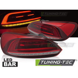 LED BAR TAIL LIGHTS RED fits VW SCIROCCO III 08-14