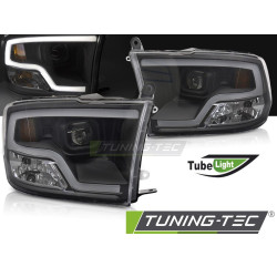 DODGE RAM 09-18 TUBE LIGHT BLACK PROJECTOR
