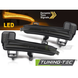SIDE DIRECTION IN THE MIRROR SMOKE LED SEQ fits SKODA SUPERB III 15-18