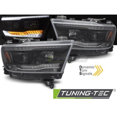 Osvetlenie DODGE RAM 19-22 BLACK TUBE SEQ | race-shop.si