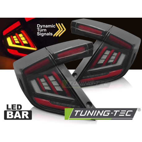 Osvetlenie LED TAIL LIGHTS SMOKE fits HONDA CIVIC X 16-21 HATCHBACK | race-shop.si