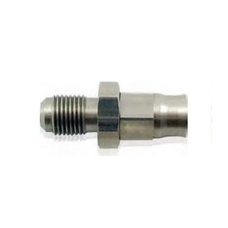 Fitingi z ravnim rezalnikom Brake fitting 1/8NPT to AN4, stainless steel | race-shop.si