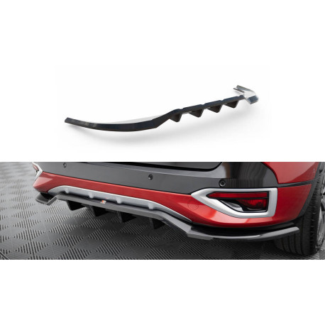 Body kit a vizuálne doplnky Rear Splitter (with vertical bars) Kia Sportage GT-Line Mk5 | race-shop.si