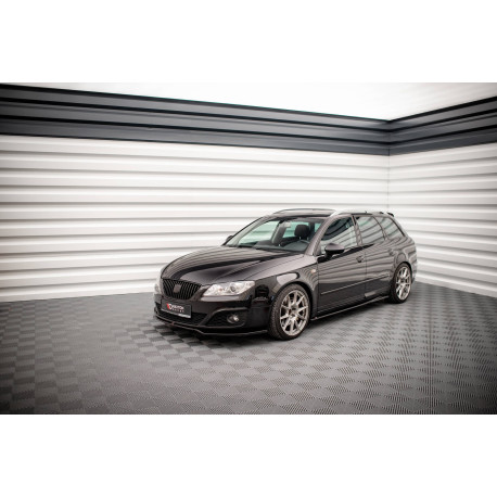 Body kit a vizuálne doplnky MAXTON DESIGN set splitterjev za Seat Exeo ST | race-shop.si