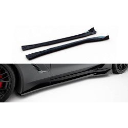 MAXTON DESIGN difuzorji stranskih pragov za Chevrolet Corvette Z06 C7, sijajno črna