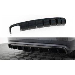 MAXTON DESIGN zadnji difuzor za Audi A4 B8 Facelift (izpuh 2+0)