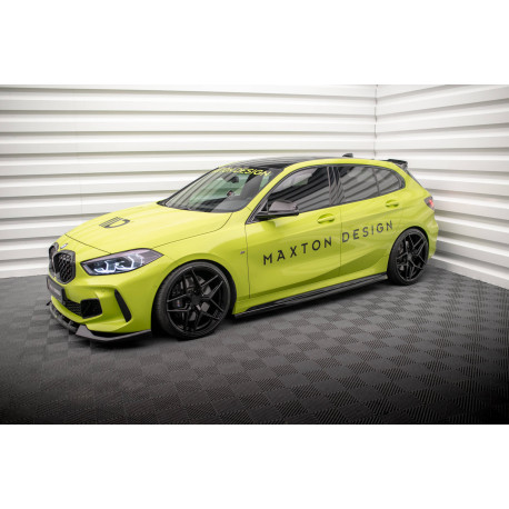 Body kit a vizuálne doplnky MAXTON DESIGN set splitterjev za BMW M135i F40, V3 | race-shop.si