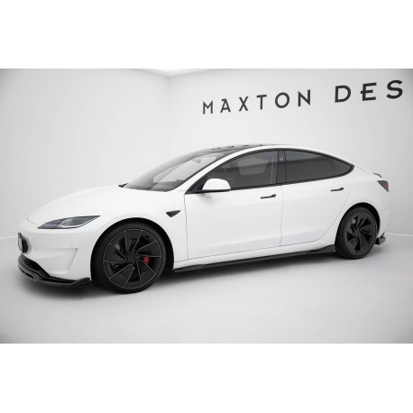 Body kit a vizuálne doplnky MAXTON DESIGN set splitterjev za Tesla Model 3 Performance Mk1 Facelift | race-shop.si