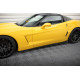 Body kit a vizuálne doplnky Set of Splitters Chevrolet Corvette C6 | race-shop.si