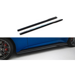 MAXTON DESIGN difuzorji stranskih pragov za Ford Mustang GT Mk7, sijajno črna