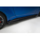 Body kit a vizuálne doplnky MAXTON DESIGN stranski flapsi za Ford Mustang GT Mk7, sijajno črna | race-shop.si