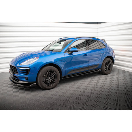 Body kit a vizuálne doplnky MAXTON DESIGN set splitterjev za Porsche Macan Mk1 | race-shop.si