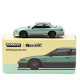 Car models Tarmac Works 1/64 - Nissan Silvia S13 Vertex | Green / Grey | race-shop.si