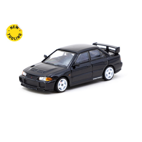 Car models Tarmac Works 1/64 - Mitsubishi Lancer GSR Evolution III | Black | race-shop.si