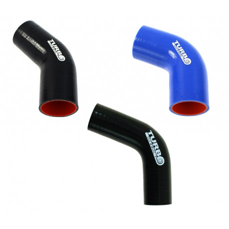 Silikonske cevi 67° Elbow 67deg TurboWorks Black 40mm | race-shop.si