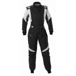 FIA race suit OMP FIRST EVO ELLE my2025 black/white