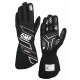 Rokavice Race gloves OMP ONE-S my2025 with FIA homologation (external stitching), black | race-shop.si