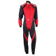 CIK-FIA race suit OMP KS-3X, black/red