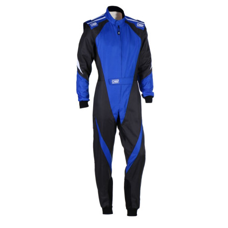 Obleke CIK-FIA race suit OMP KS-3X, black/blue | race-shop.si